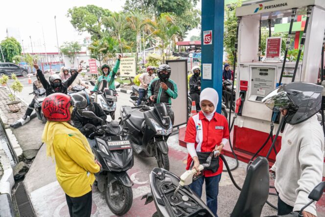 
BPH Migas Kawal Upaya Pertamina Patra Niaga Sumbagut, Antrean BBM di SPBU Berangsur Terurai