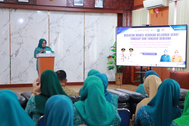 
Kelurahan Srimulya Wakili Palembang Jadi Pilot Project Gerakan Keluarga Sehat dan Tanggap Tangguh Bencana Peduli Lingkungan