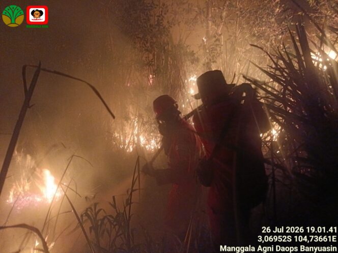 
Karhutla Kembali Meluas di Ogan Ilir, Dua Lokasi Terbakar dalam Sehari