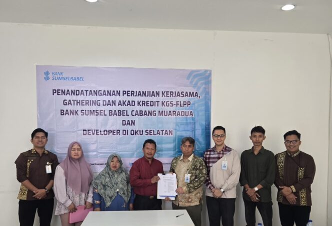 
Perluas Akses Pembiayaan, Bank Sumsel Babel Muaradua Perkuat Sinergi dengan Pengembang Perumahan