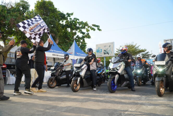 
Bukan Sekadar Konvoi, 600 Rider MAXi Yamaha Bawa Semangat Brotherhood dan Gerakkan Ekonomi Prabumulih