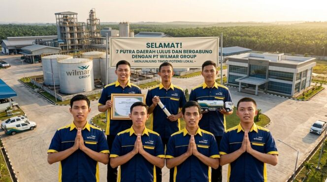 
7 Putra Daerah Muba Lolos Seleksi Petugas Keamanan Wilmar Group