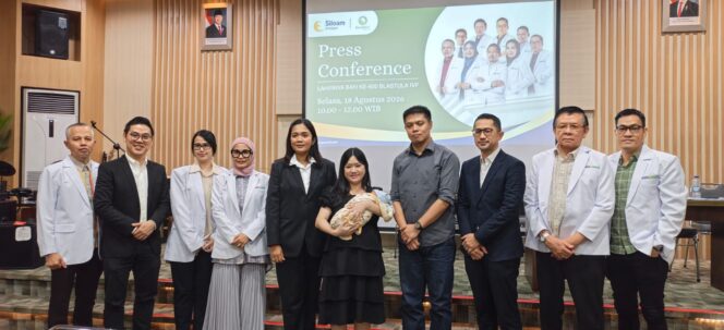 
Setelah Lima Tahun Menanti, Bayi ke-600 Lahir dari Program IVF di Palembang