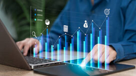 Strategic Marketing Planning Concept, Businesswoman Presenting Growth Strategy Graphs, Data Driven Business Planning, Market Expansion Analysis, Innovation Roadmap,Future Success,Corporate Performance