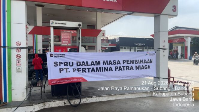 
Pertamina Patra Niaga Tindak Tegas Pelanggaran Penyaluran Subsidi Biosolar di SPBU 34.412.15 Subang