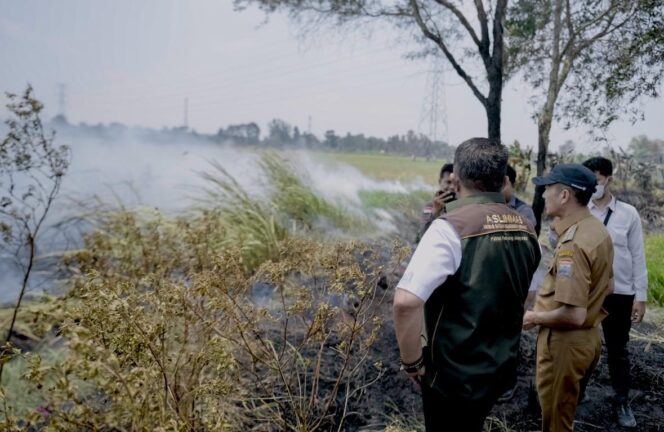 
Antisipasi Puncak Kemarau, Herman Deru dan Ratu Dewa Tinjau Titik Rawan Karhutla di Kertapati