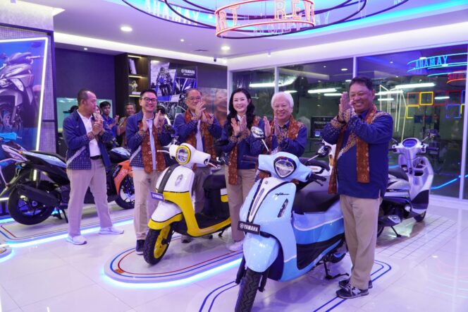 
58 Tahun di Sumsel, Yamaha Thamrin Buka 3 Premium Shop dengan Konsep Baru