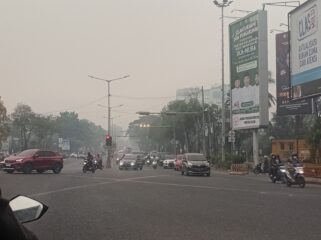 Suasana di sore hari di Palembang, Kamis (8/10/2026). Foto : Abdullah Toriq/Urban Id