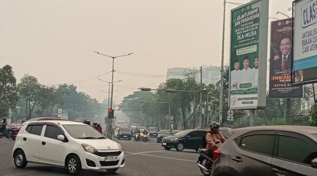 Suasana Palembang di sore hari, Rabu (21/10/2026). Foto : Urban Id