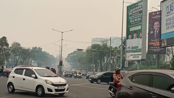 
Suasana Palembang di sore hari, Rabu (21/10/2026). Foto : Urban Id