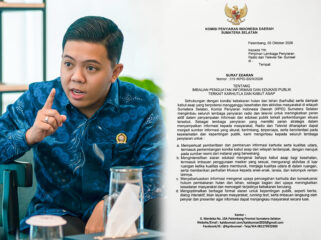 Ketua KPID Sumatera Selatan, Fikri Haikal. Foto : Istimewa
