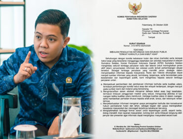 Ketua KPID Sumatera Selatan, Fikri Haikal. Foto : Istimewa