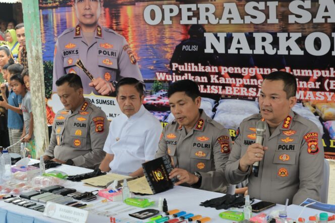 
Sapu Bersih Sarang Narkoba di 3-4 Ulu, Pemkot Palembang Perketat Pengawasan dan Tata Lingkungan