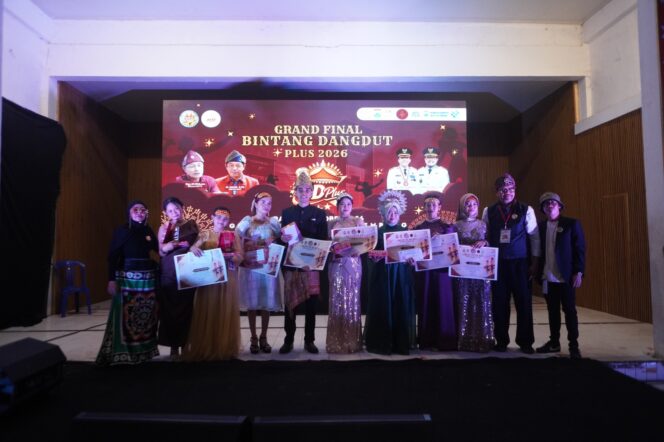 
					Bela Setiawati Sabet Gelar Ikon Utama Bintang Dangdut Plus 2026 Palembang
